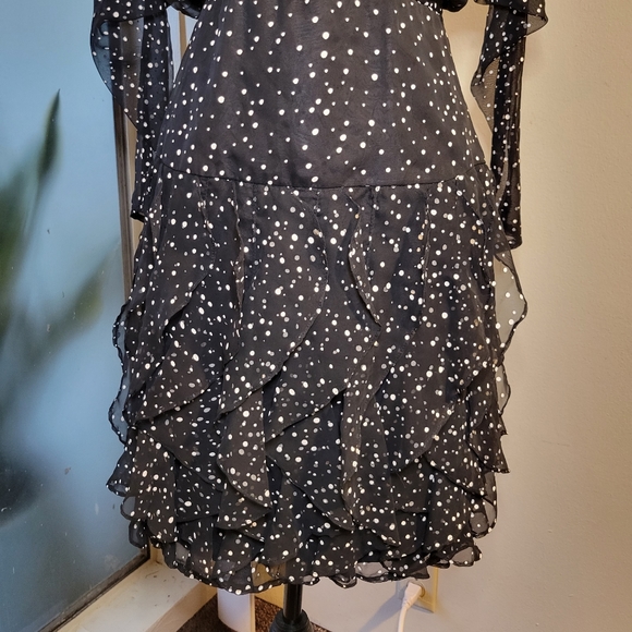 Betsy & Adam Polka Dot Dress - Picture 4 of 9